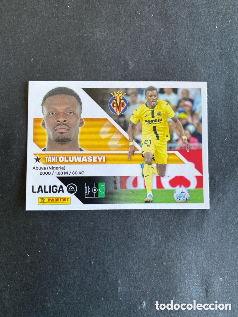 Cromos de f&uacute;tbol: Cromo liga 26/27 Villarreal N* 16