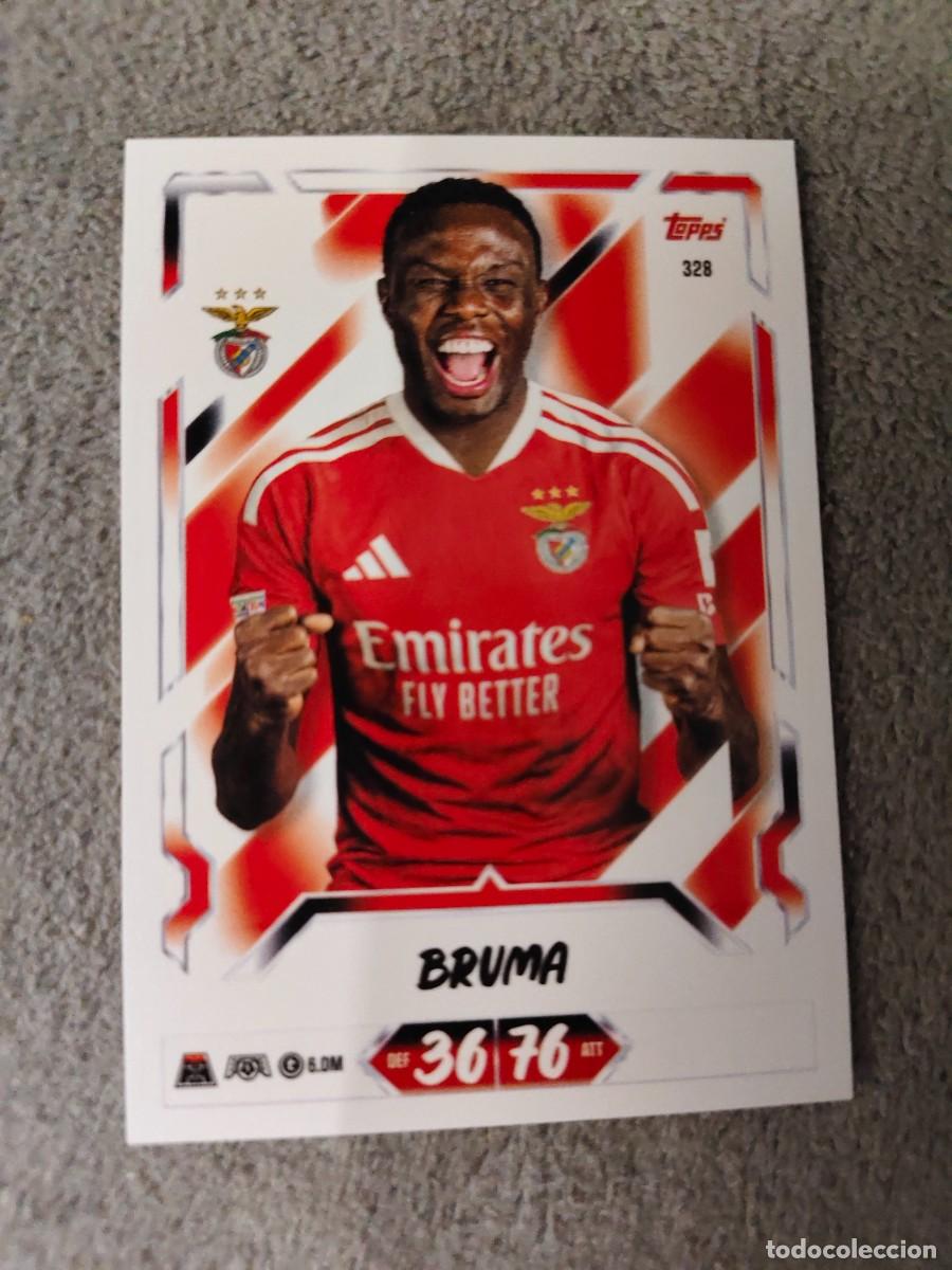 Cromos de f&uacute;tbol: 328 MATCH ATTAX 26/27 BRUMA SL BENFICA BASE CARD 2026 2027 TOPPS UCC AAU