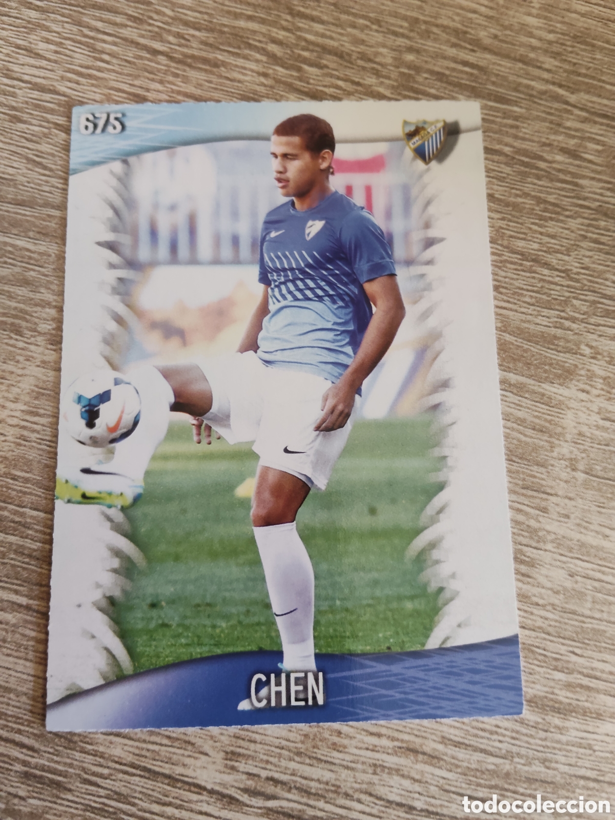 Cromos de f&uacute;tbol: Mundicromo las fichas de la liga 2014 675 Chen M&aacute;laga