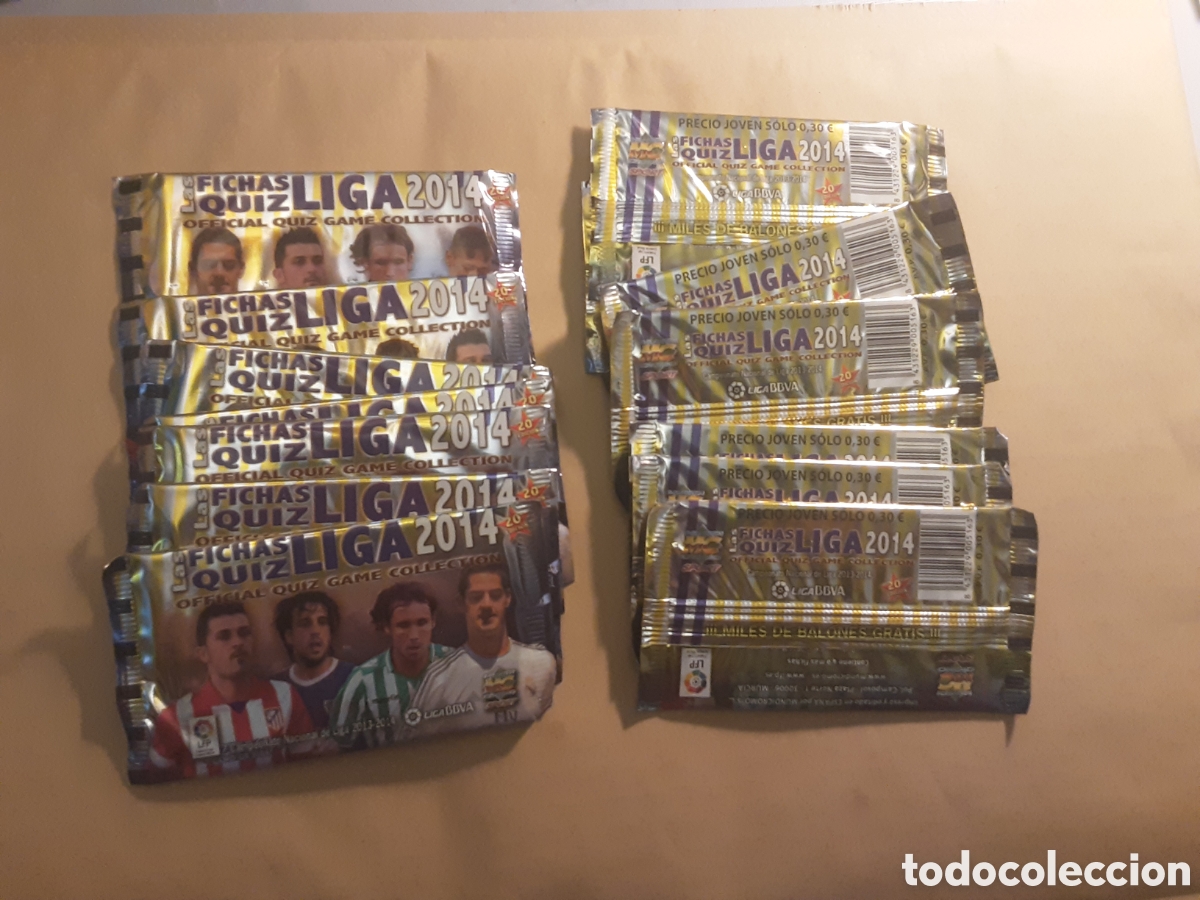 Cromos de f&uacute;tbol: 15 sobres de la Liga 2014 - Foto 2