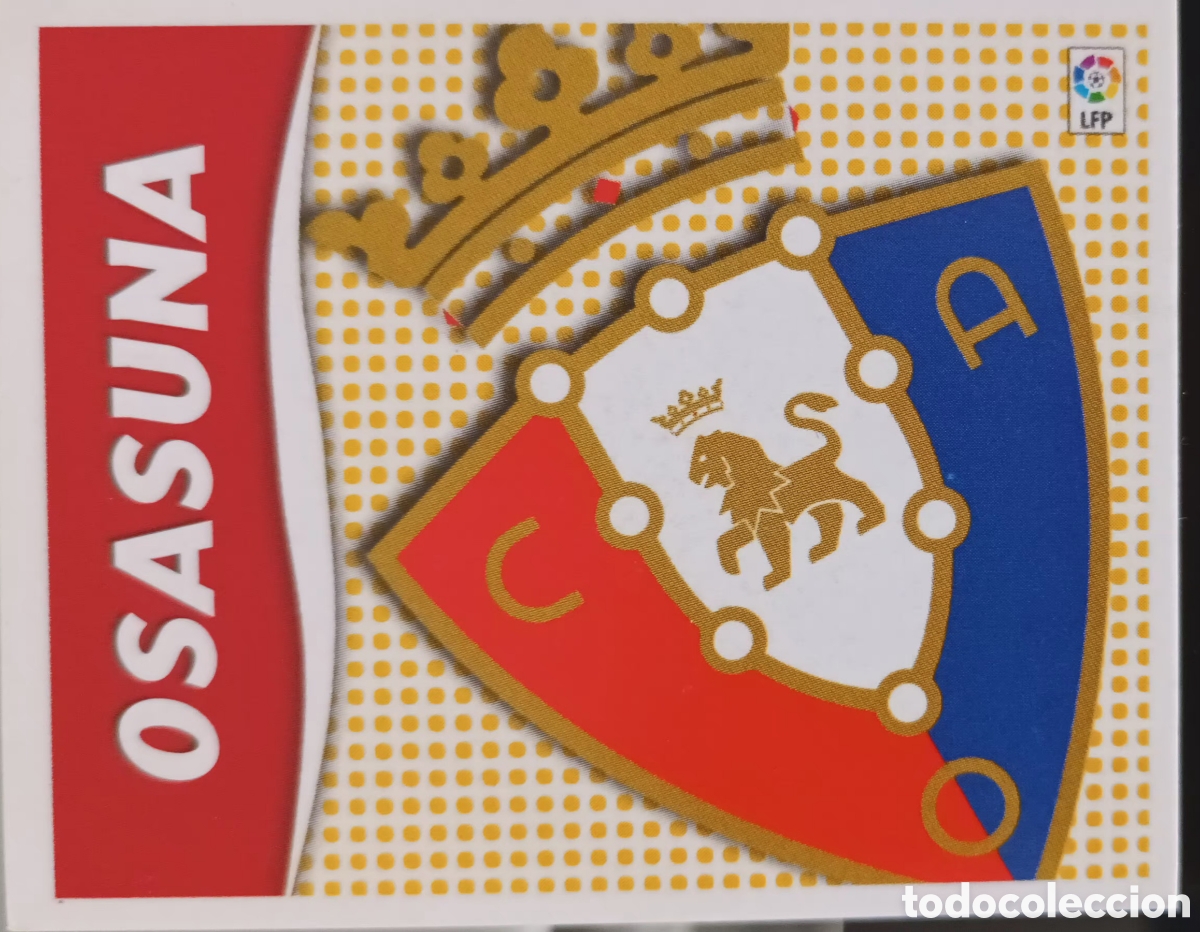 Cromos de f&uacute;tbol: CROMO ESCUDO C. ATL&Eacute;TICO OSASUNA