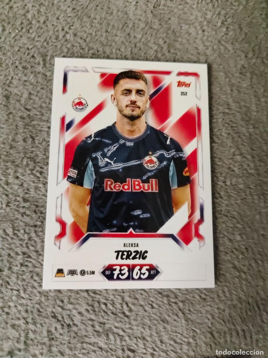 Cromos de f&uacute;tbol: 352 MATCH ATTAX 26/27 ALEKSA TERZIĆ FC SALZBURG BASE CARD 2026 2027 TOPPS UCC AAU