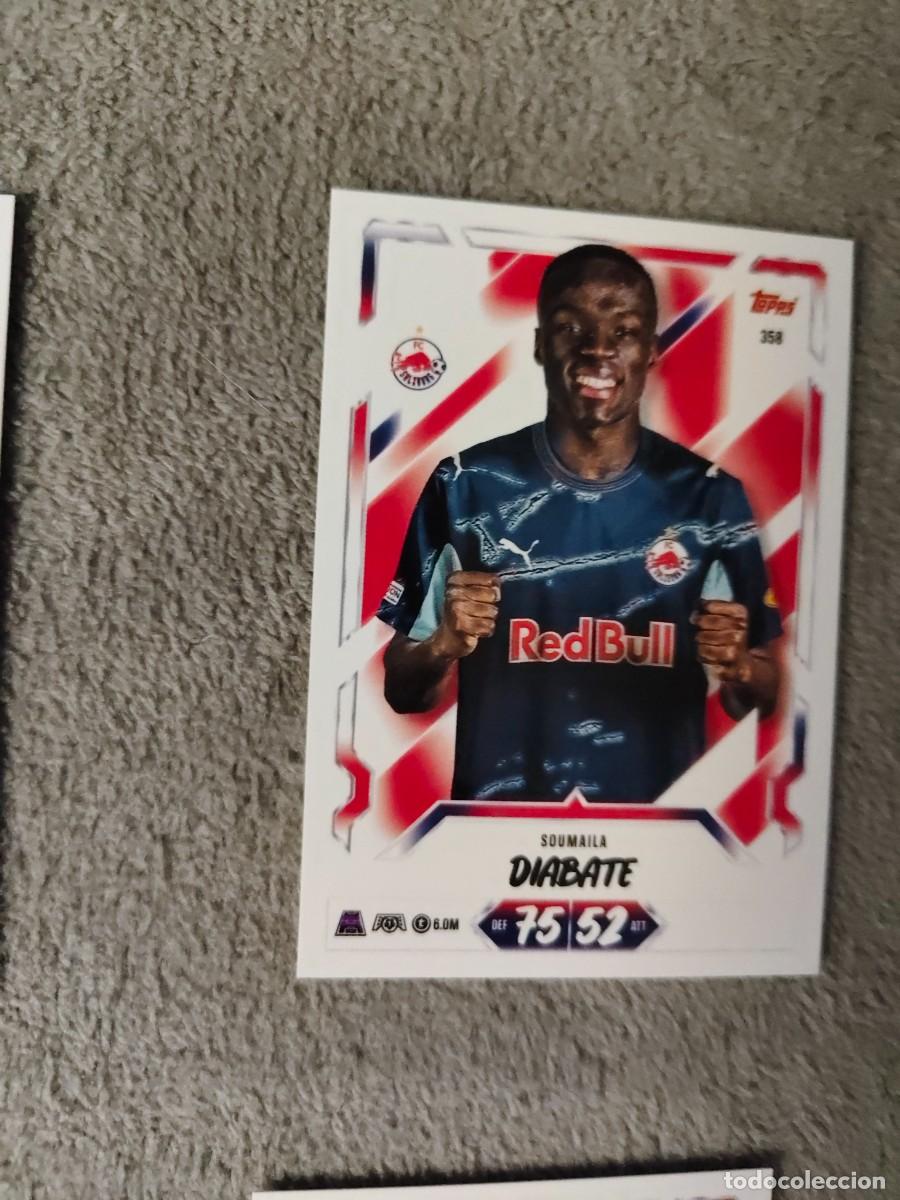Cromos de f&uacute;tbol: 358 MATCH ATTAX 26/27 SOUMAILA DIABAT&Eacute; FC SALZBURG BASE CARD 2026 2027 TOPPS UCC AAU