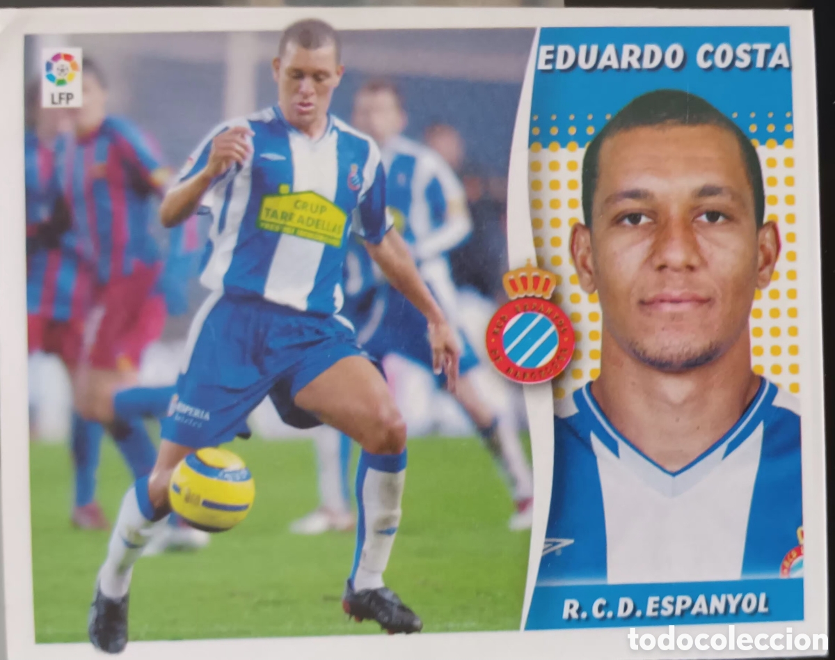 Cromos de f&uacute;tbol: CROMO EDUARDO COSTA. RCD ESPANYOL