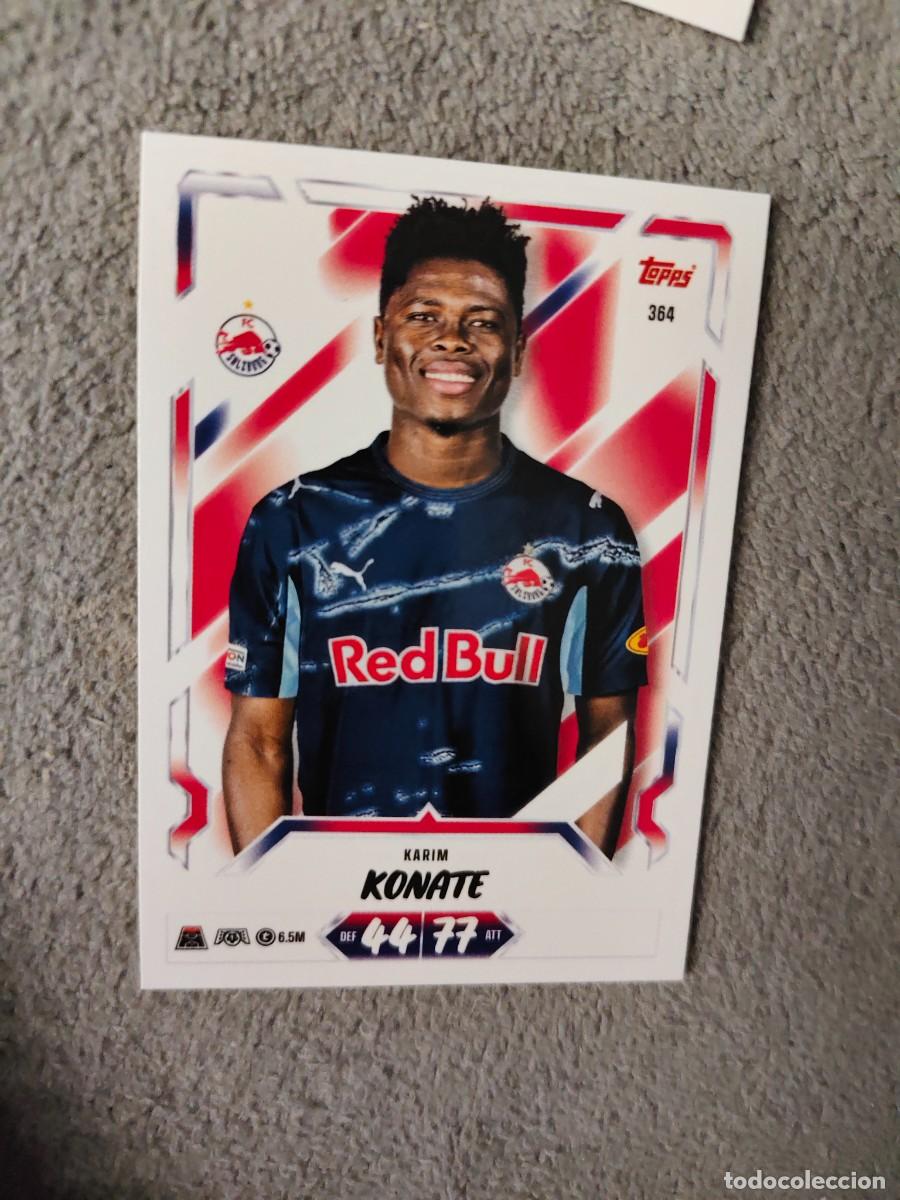 Cromos de f&uacute;tbol: 364 MATCH ATTAX 26/27 KARIM KONAT&Eacute; FC SALZBURG BASE CARD 2026 2027 TOPPS UCC AAU