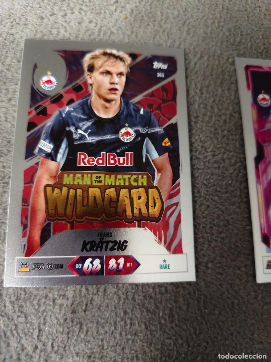 Cromos de f&uacute;tbol: 365 MATCH ATTAX 26/27 FRANS KR&Auml;TZIG FC SALZBURG MAN OF THE WILDCARD 2026 2027 TOPPS UCC AAU