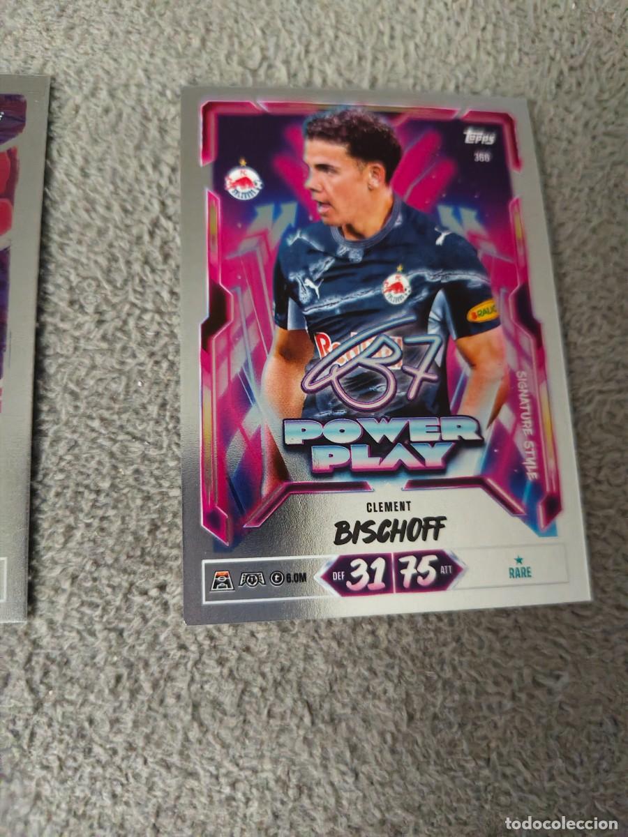 Cromos de f&uacute;tbol: 366 MATCH ATTAX 26/27 CLEMENT BISCHOFF SALZBURG POWER PLAY SIGNATURE STYLE 2026 2027 TOPPS UCC AAU