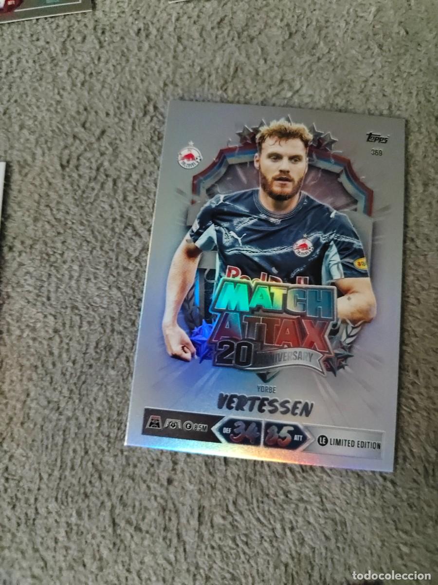 Cromos de f&uacute;tbol: 369 MATCH ATTAX 26/27 VERTESSEN FC SALZBURG LIMITED EDITION 20 ANNIVERSARY 2026 2027 TOPPS UCC AAU