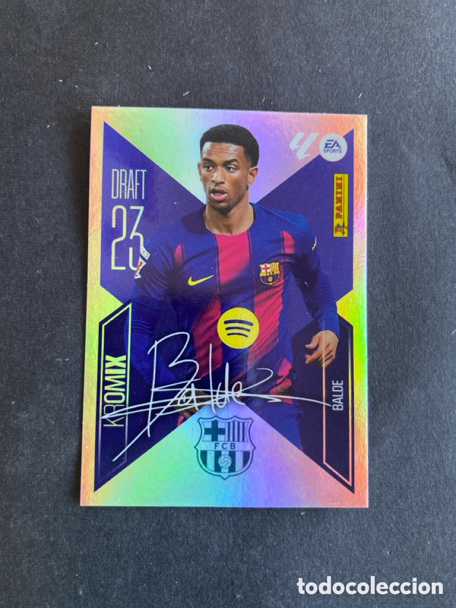 Cromos de f&uacute;tbol: Cromo liga 26/27 Barcelona draft 23 N* 2