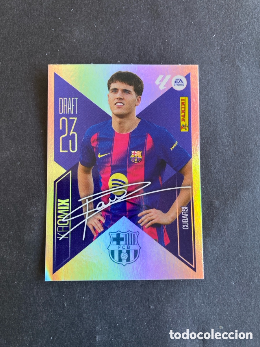 Cromos de f&uacute;tbol: Cromo liga 26/27 Barcelona draft 23 N* 6