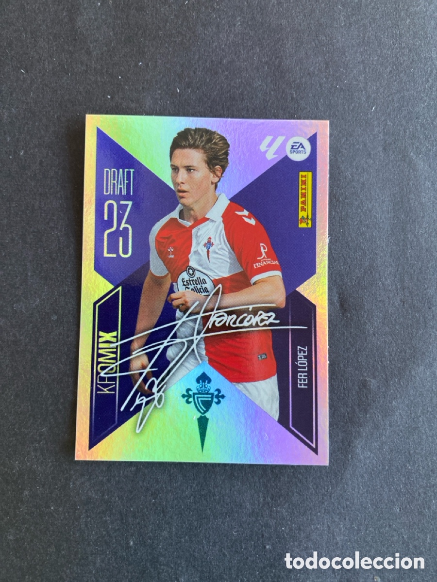 Cromos de f&uacute;tbol: Cromo liga 26/27 Celta draft 23 N* 7