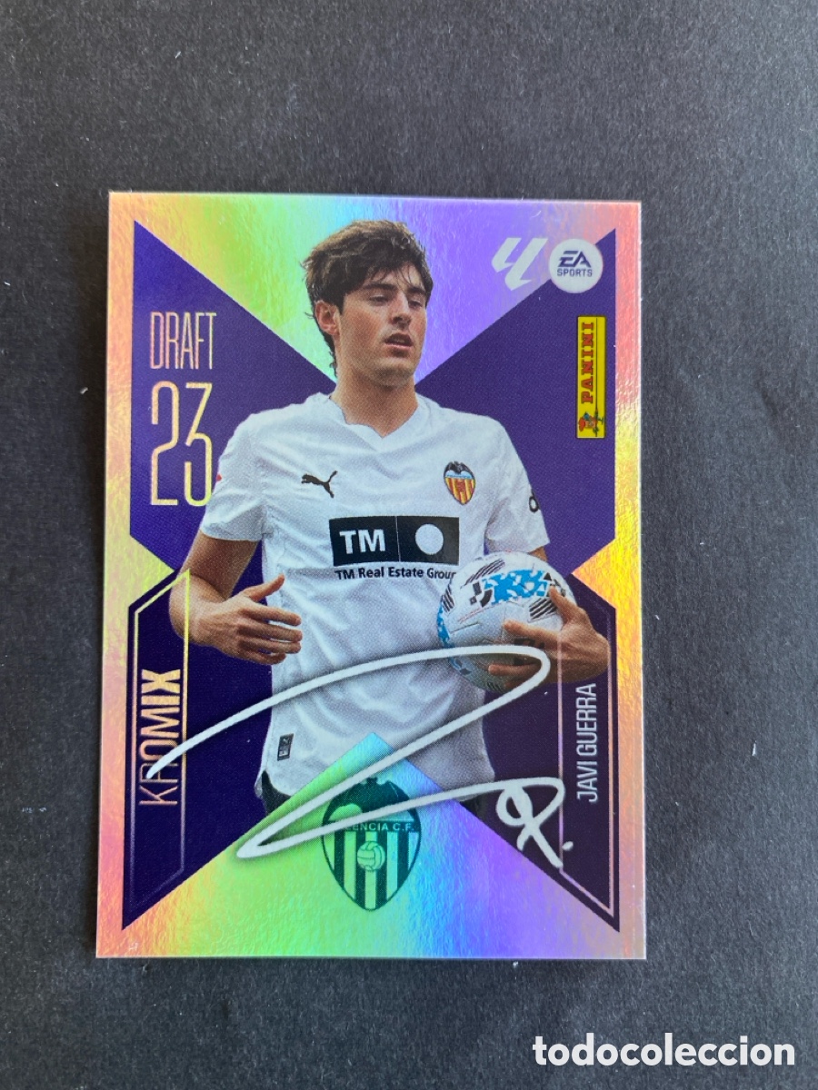 Cromos de f&uacute;tbol: Cromo liga 26/27 Valencia draft 23 N* 12