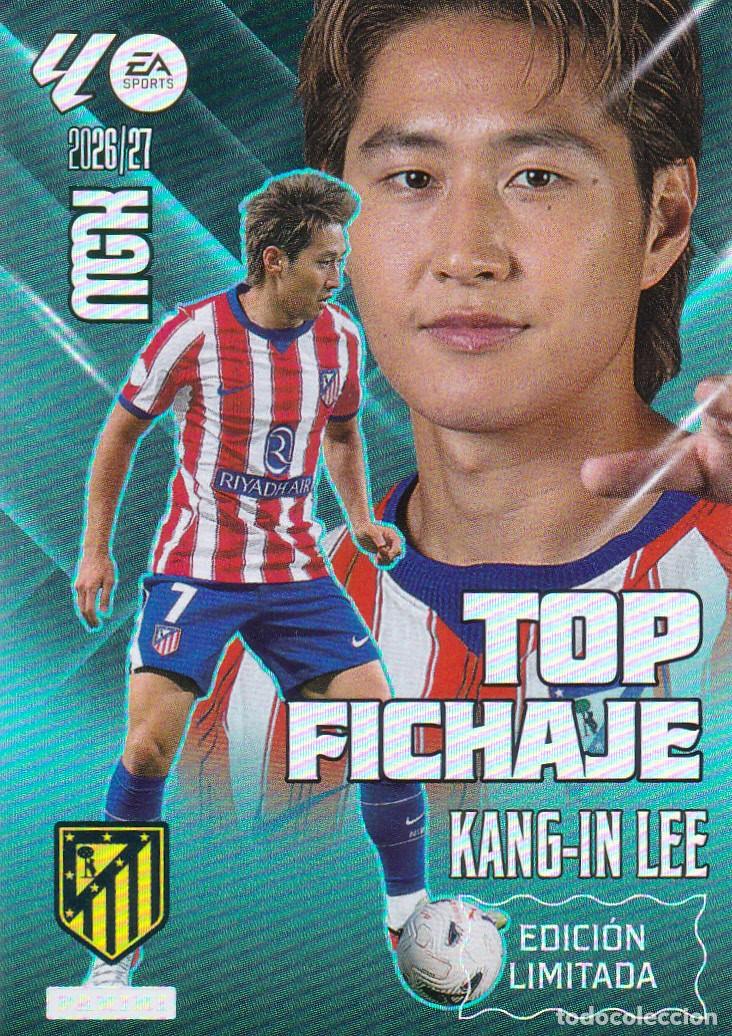 Cromos de f&uacute;tbol: MGK - 2026-27 TOP FICHAJE - KANG-IN LEE (EDICI&Oacute;N LIMITADA) NUEVO (A-18)