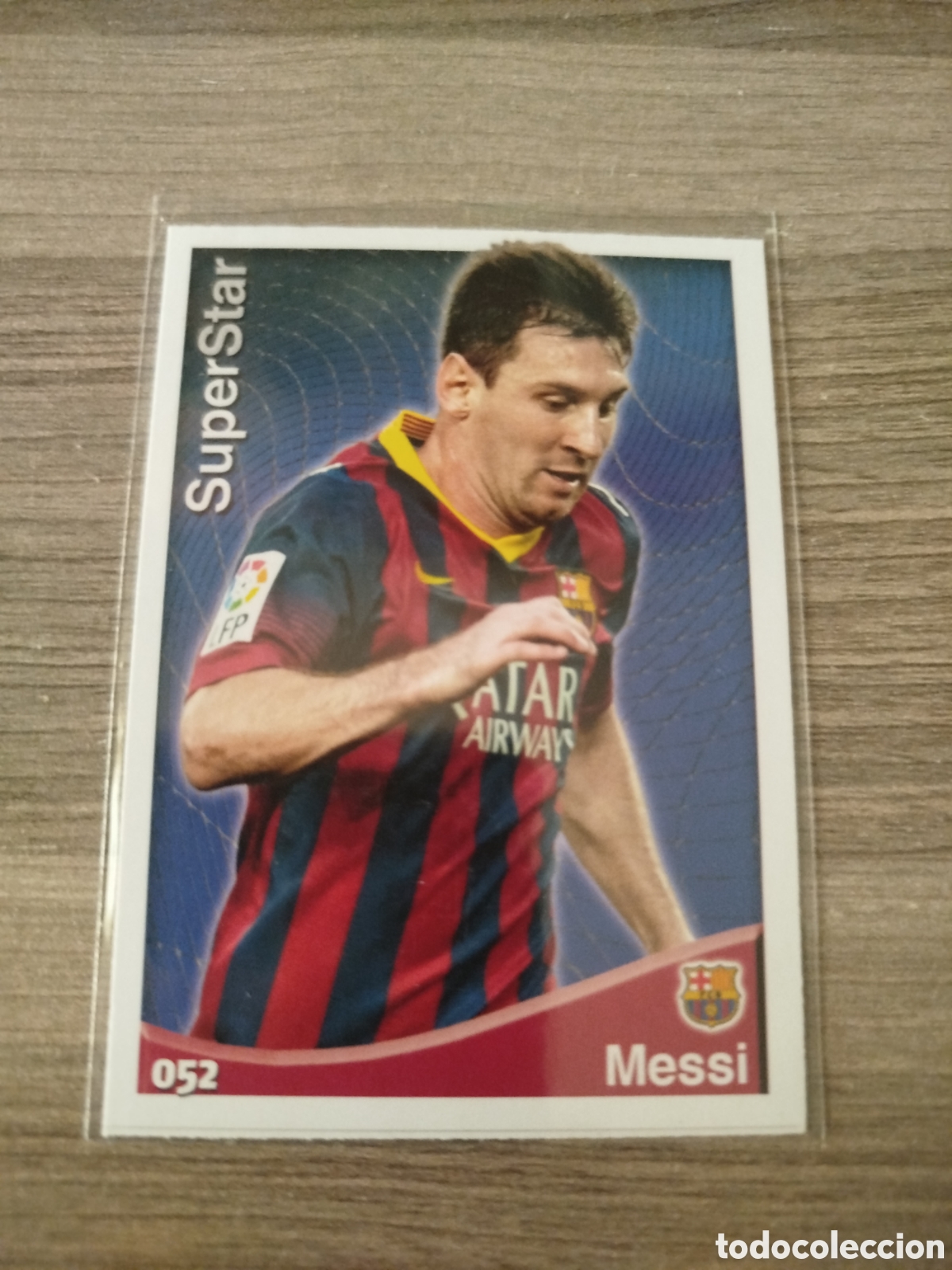 Cartes &agrave; collectionner de Football: Mundicromo 2014/15.F.C.BARCELONA.MESSI (SUPERSTAR, VERSI&Oacute;N MATE).