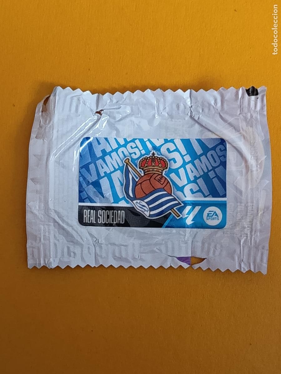 Cartes &agrave; collectionner de Football: REAL SOCIEDAD !VAMOS! CHICLE LIGA ESTE 2026-27. PANINI