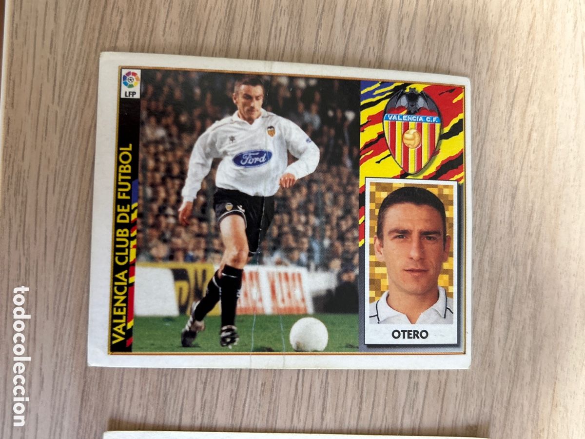Cartes &agrave; collectionner de Football: OTERO VALENCIA BAJA LIGA ESTE 1997 1998 97 98 NUNCA PEGADO SIN PEGAR