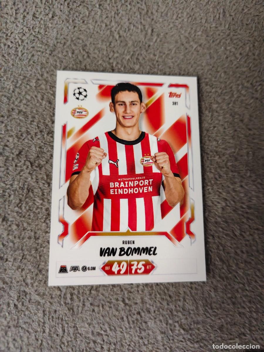 Cartes &agrave; collectionner de Football: 381 MATCH ATTAX 26/27 RUBEN VAN BOMMEL PSV EINDHOVEN BASE CARD 2026 2027 TOPPS UCC AAU