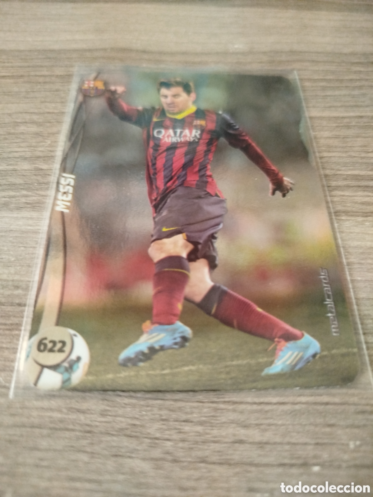 Cartes &agrave; collectionner de Football: Mundicromo 2014/15.F.C.BARCELONA.MESSI (TOP.VERSI&Oacute;N BRILLO LISO).