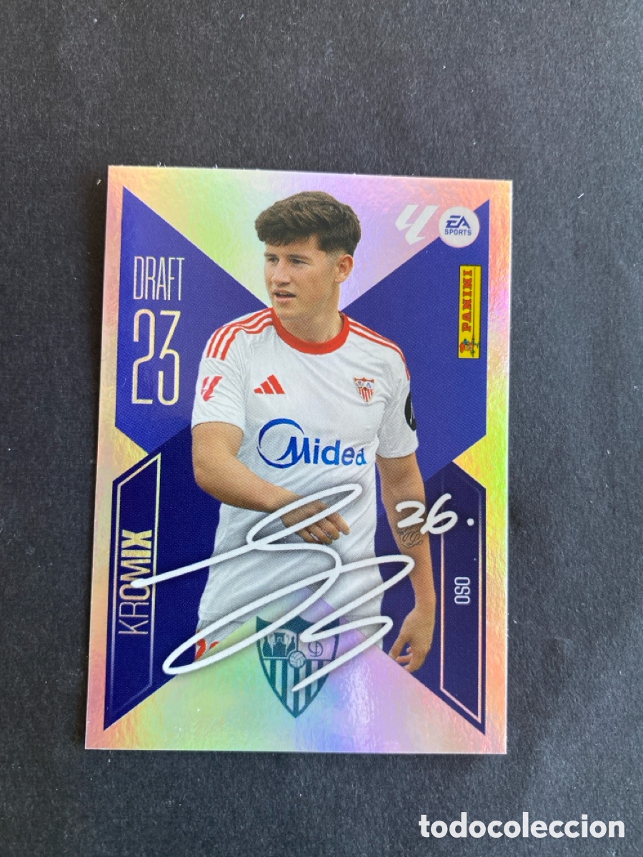 Cromos de f&uacute;tbol: Cromo liga 26/27 Sevilla draft 23 N* 17