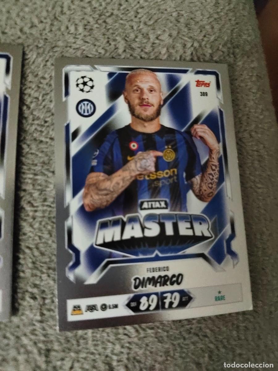 Cromos de f&uacute;tbol: 389 MATCH ATTAX 26/27 FEDERICO DIMARCO FC INTERNAZIONALE MILANO MASTER 2026 2027 TOPPS UCC AAU