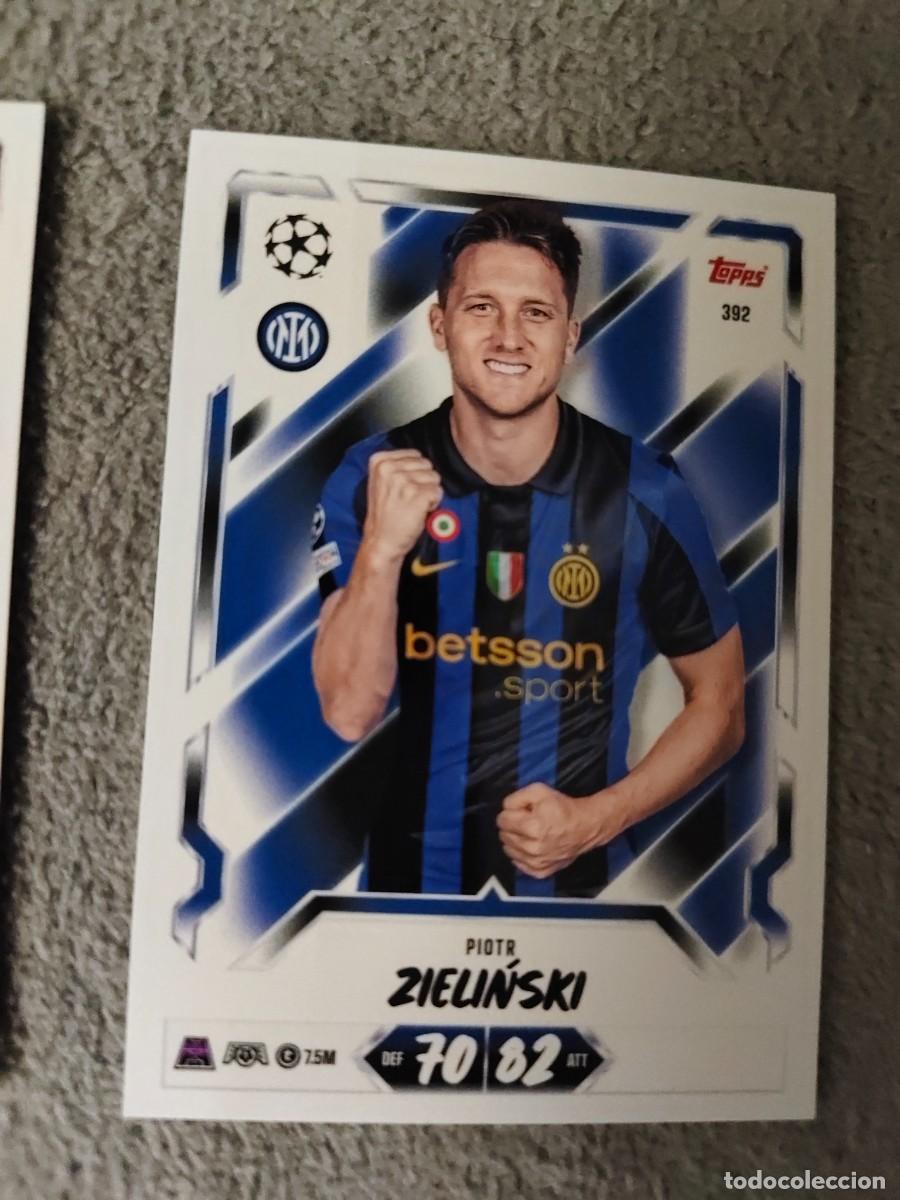 Cromos de f&uacute;tbol: 392 MATCH ATTAX 26/27 PIOTR ZIELIŃSKI FC INTERNAZIONALE MILANO BASE CARD 2026 2027 TOPPS UCC AAU