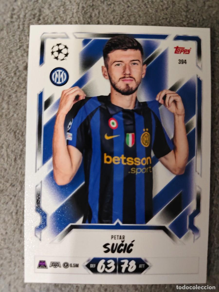 Cromos de f&uacute;tbol: 394 MATCH ATTAX 26/27 PETAR SUČIĆ FC INTERNAZIONALE MILANO BASE CARD 2026 2027 TOPPS UCC AAU