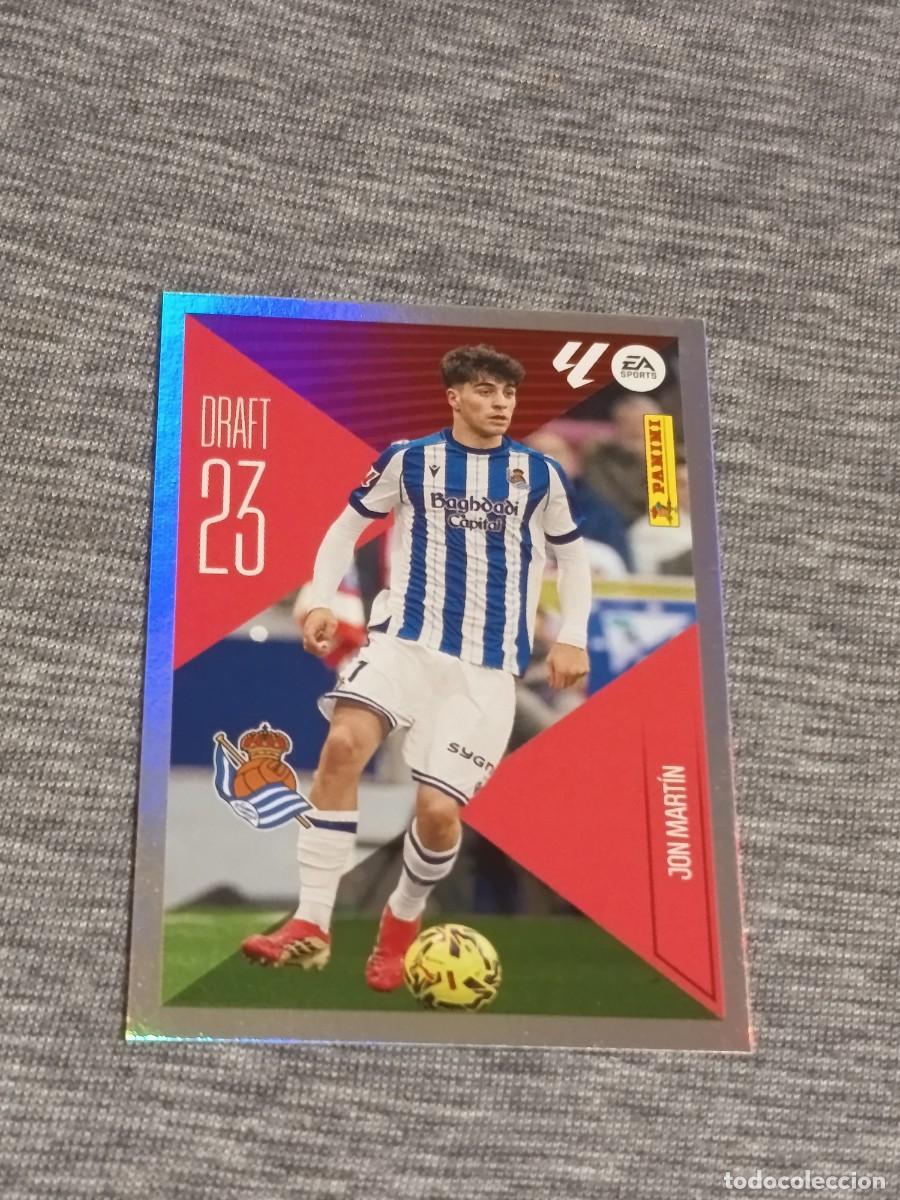 Cromos de f&uacute;tbol: Liga este 26 27 Panini JON MARTIN N&deg;13 DRAFT 23 nuevo
