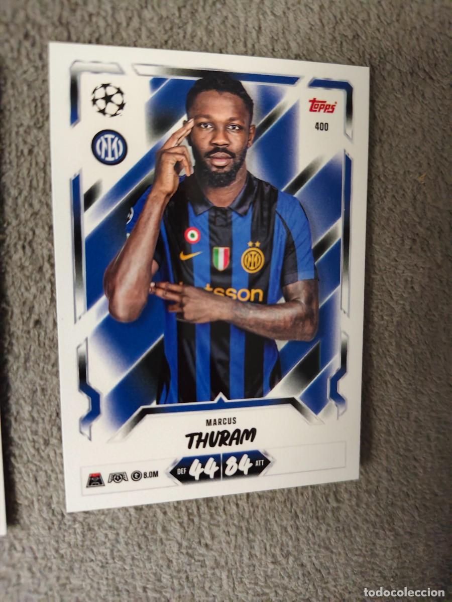 Cromos de f&uacute;tbol: 400 MATCH ATTAX 26/27 MARCUS THURAM FC INTERNAZIONALE MILANO BASE CARD 2026 2027 TOPPS UCC AAU
