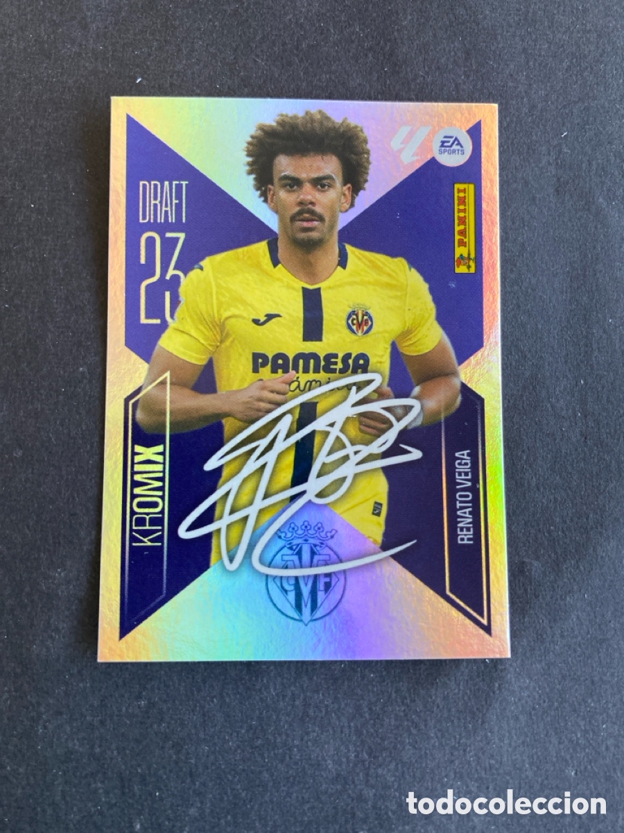Cromos de f&uacute;tbol: Cromo liga 26/27 Villarreal draft 23 N* 20