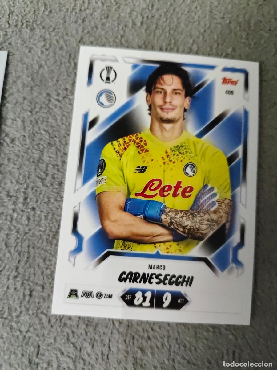Cromos de f&uacute;tbol: 406 MATCH ATTAX 26/27 MARCO CARNESECCHI ATALANTA BC BASE CARD 2026 2027 TOPPS UCC AAU