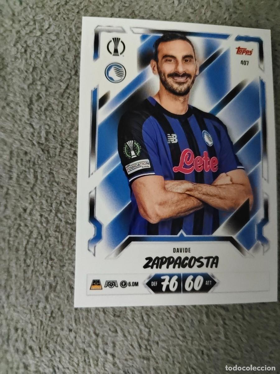 Cromos de f&uacute;tbol: 407 MATCH ATTAX 26/27 DAVIDE ZAPPACOSTA ATALANTA BC BASE CARD 2026 2027 TOPPS UCC AAU