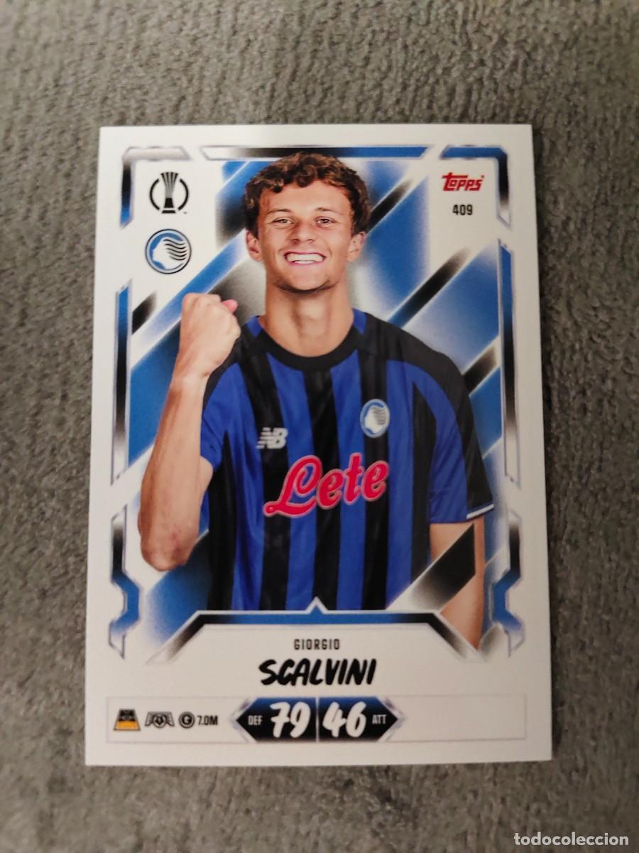 Cromos de f&uacute;tbol: 409 MATCH ATTAX 26/27 GIORGIO SCALVINI ATALANTA BC BASE CARD 2026 2027 TOPPS UCC AAU