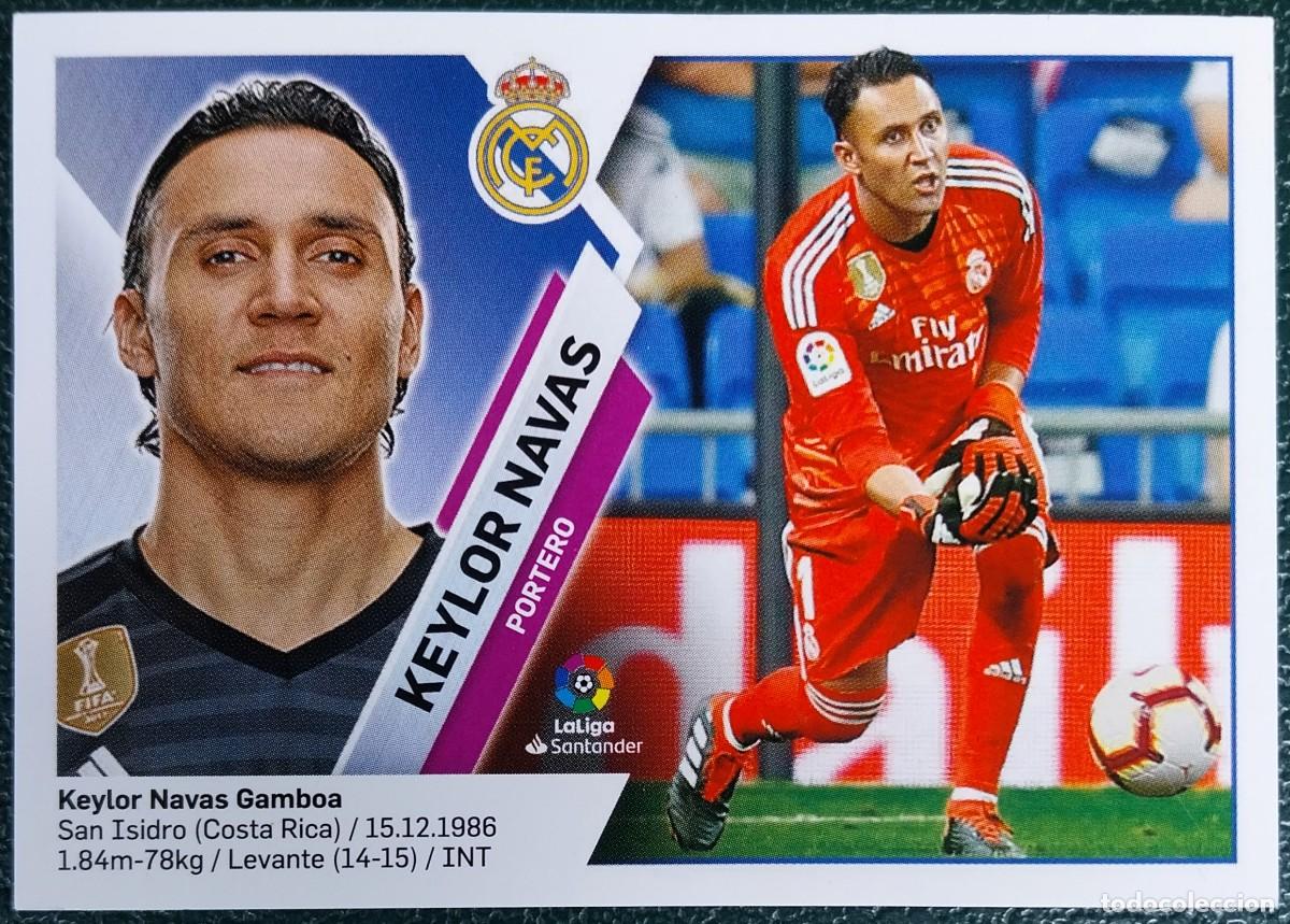 Cromos de f&uacute;tbol: 2 KEYLOR NAVAS REAL MADRID CROMOS ALBUM EDICIONES ESTE 2019 2020 19 20