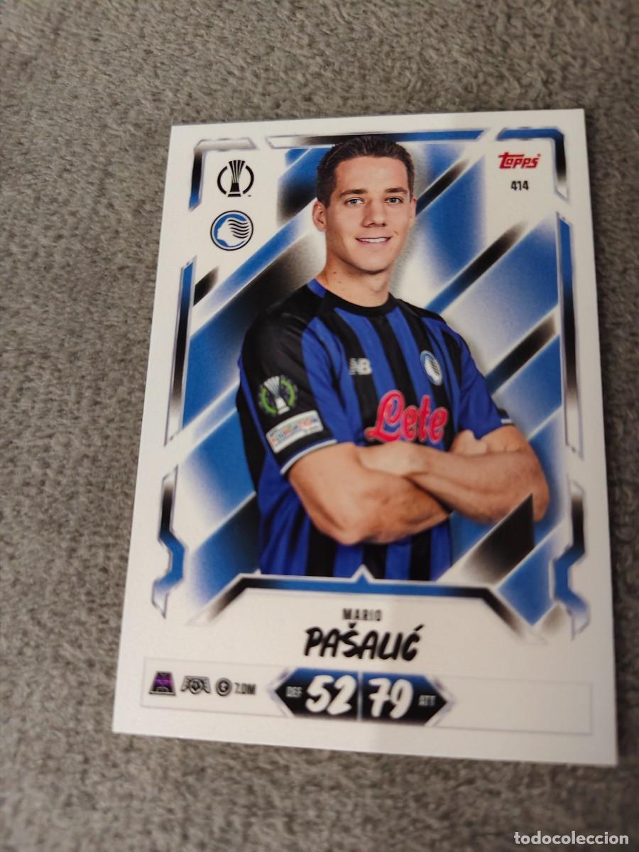 Cromos de f&uacute;tbol: 414 MATCH ATTAX 26/27 MARIO PA&Scaron;ALIĆ ATALANTA BC BASE CARD 2026 2027 TOPPS UCC AAU