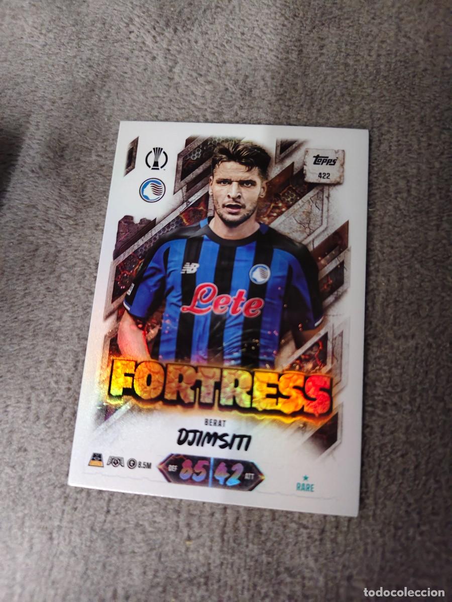 Cromos de f&uacute;tbol: 422 MATCH ATTAX 26/27 BERAT DJIMSITI ATALANTA BC FORTRESS 2026 2027 TOPPS UCC AAU