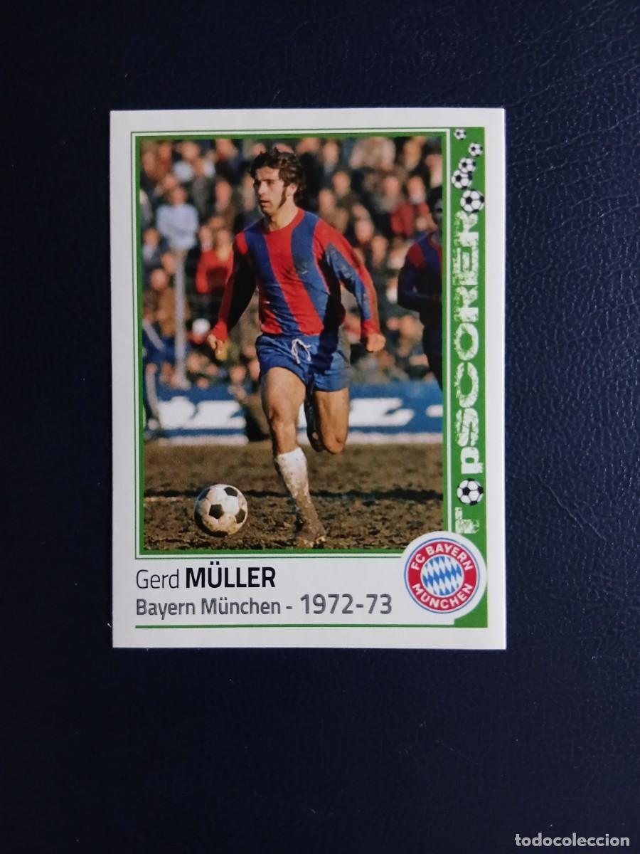 Cromos de f&uacute;tbol: Gerd Muller - Bayern Munich - 30 A&ntilde;os European Cup - Sin pegar