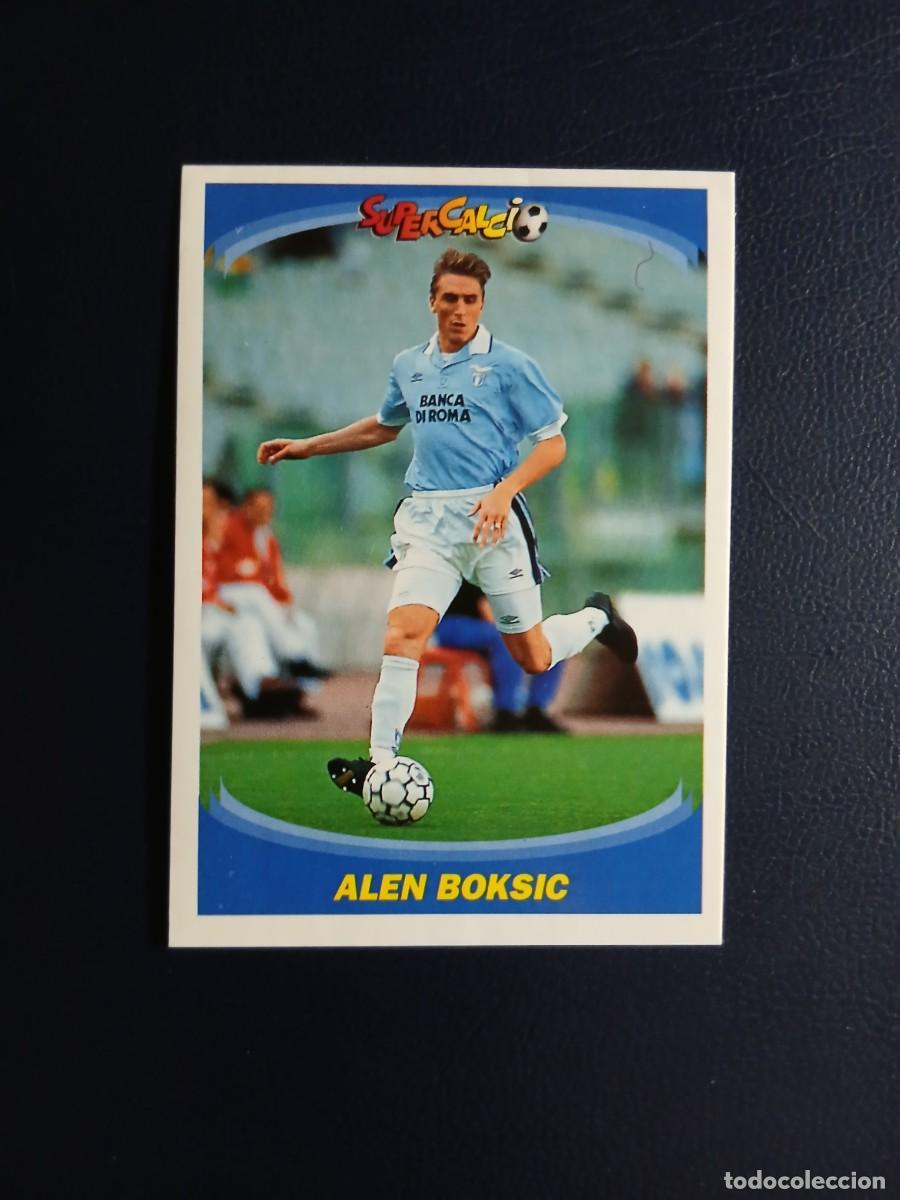Cromos de f&uacute;tbol: 126 Alen Boksik - Lazio - Super Calcio 95 96 - Panini - Sin pegar - Calciatori 1995 1996