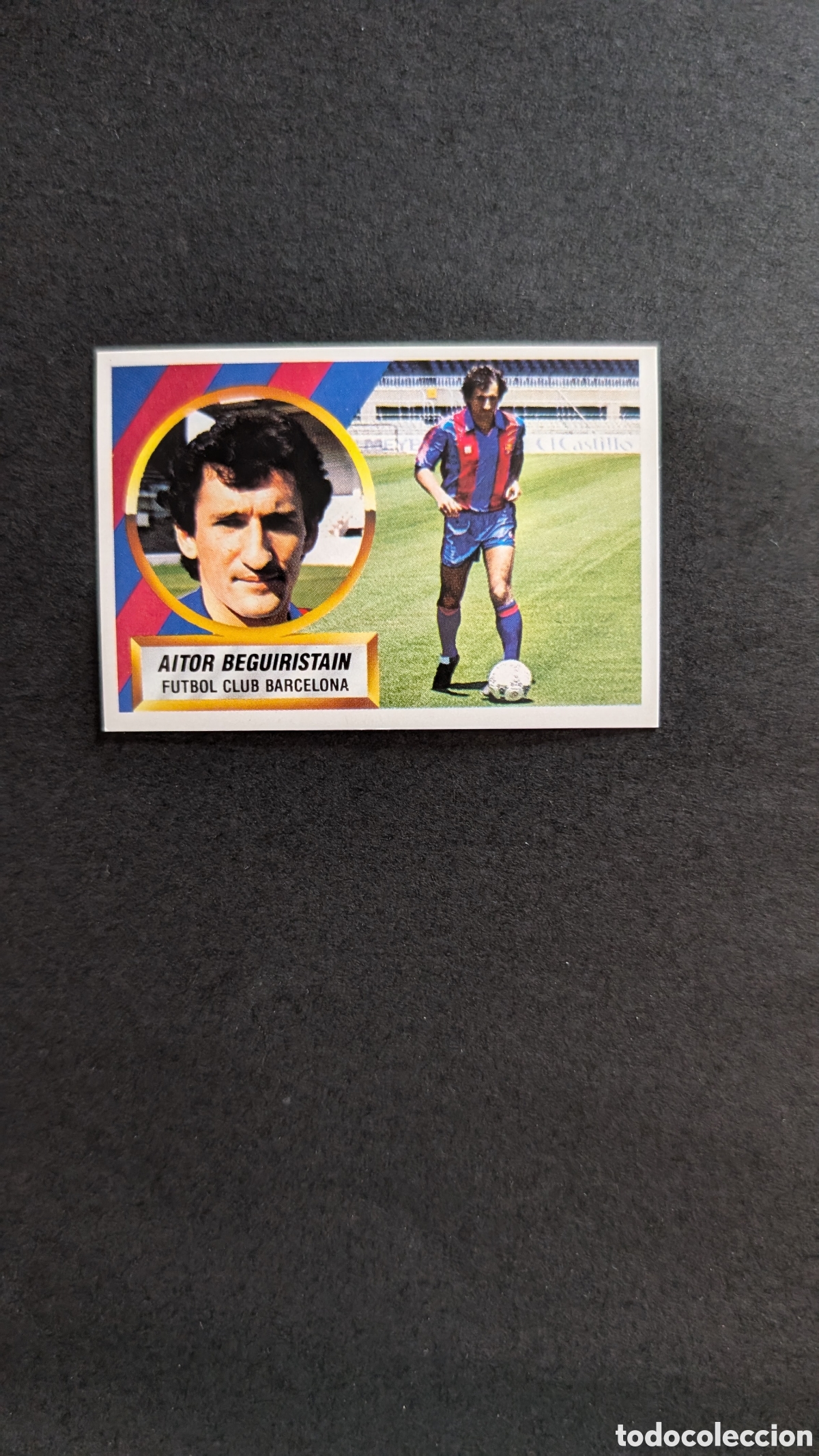 Football Stickers: L1 AITOR BEGUIRISTAIN VERSION BARCELONA LIGA ESTE 1988/89 88 89 NUNCA PEGADO SIN PEGAR