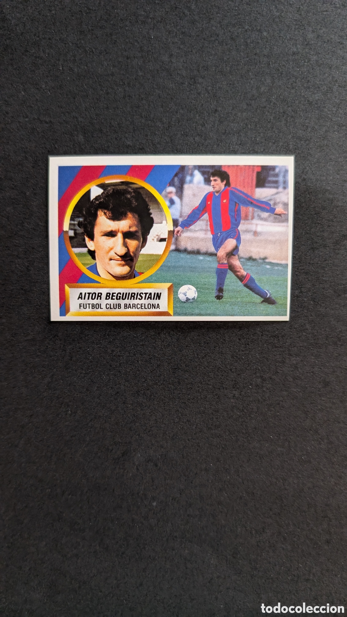 Football Stickers: L1 AITOR BEGUIRISTAIN VERSION BARCELONA LIGA ESTE 1988/89 88 89 NUNCA PEGADO SIN PEGAR