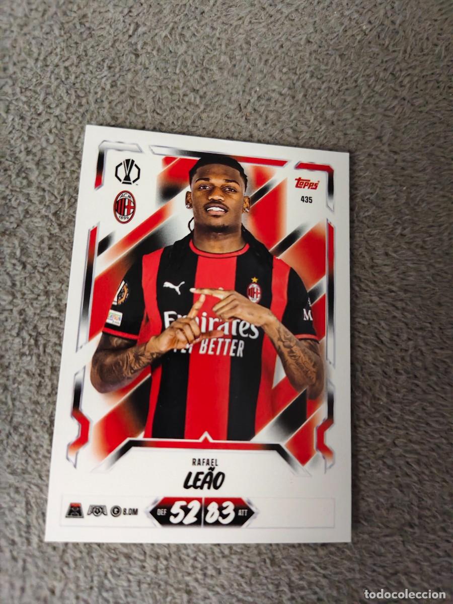 Cromos de f&uacute;tbol: 435 MATCH ATTAX 26/27 RAFAEL LE&Atilde;O AC MILAN BASE CARD 2026 2027 TOPPS UCC AAU