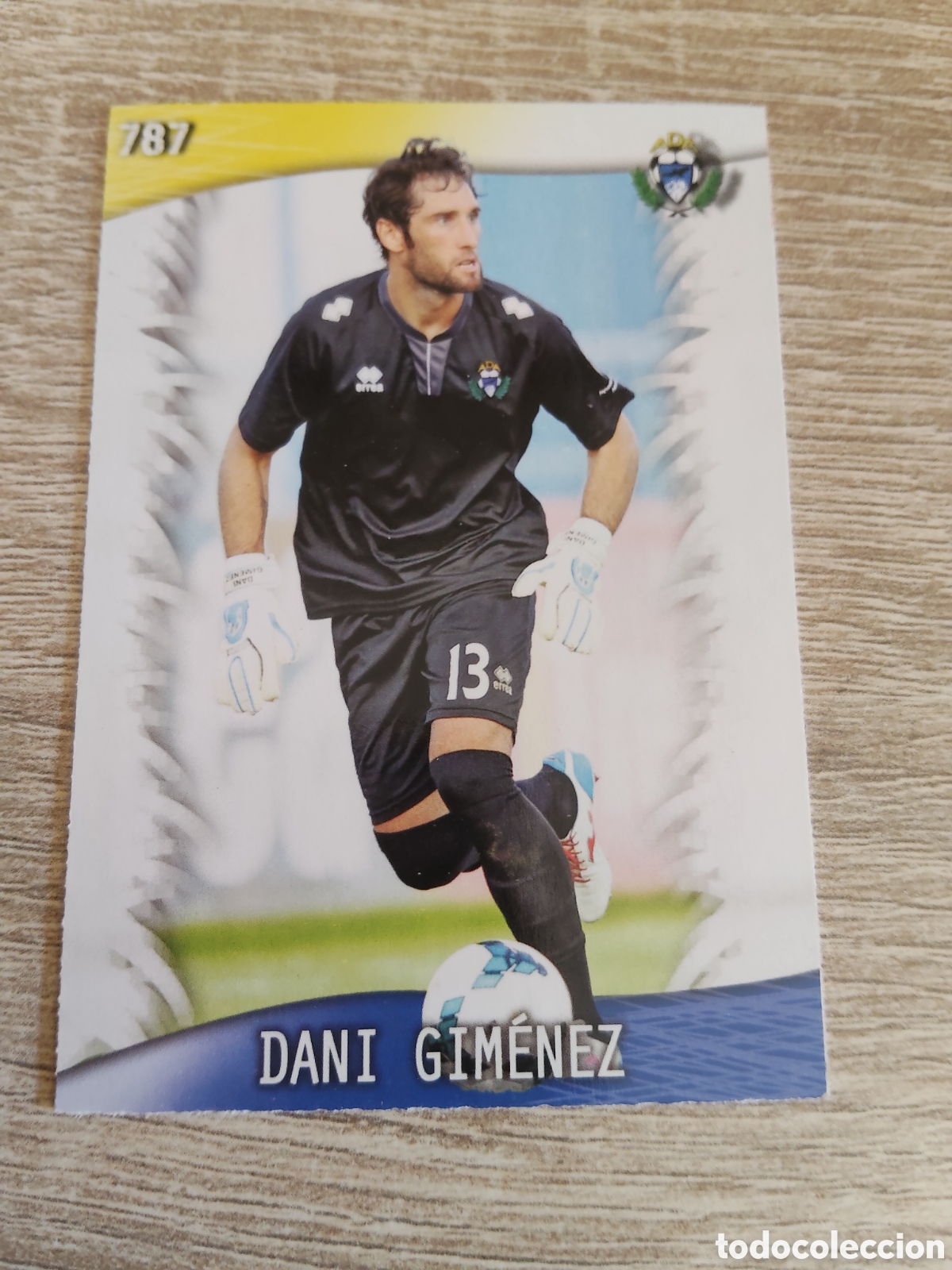Cromos de f&uacute;tbol: Mundicromo las fichas de la liga 2014 787 Dani Gim&eacute;nez Alcorc&oacute;n