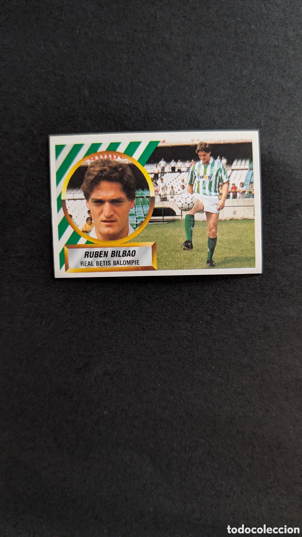 Figurine di Calcio: L1 RUBEN BILBAO BETIS LIGA ESTE 1988/89 88 89 NUNCA PEGADO SIN PEGAR