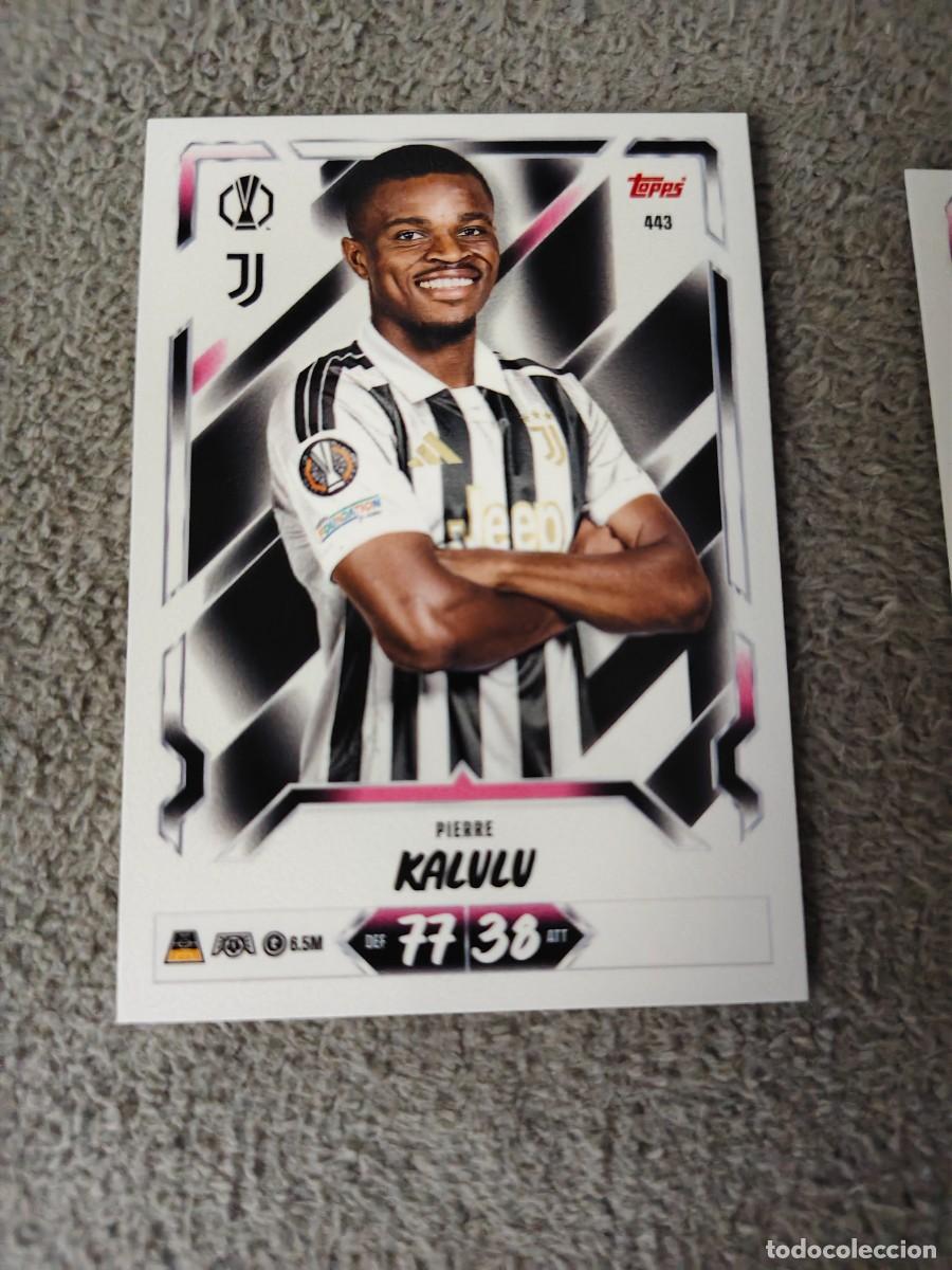 Cromos de f&uacute;tbol: 443 MATCH ATTAX 26/27 PIERRE KALULU JUVENTUS BASE CARD 2026 2027 TOPPS UCC AAU
