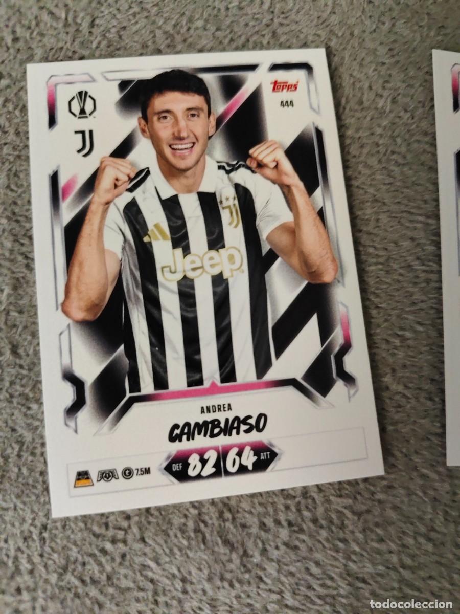 Cromos de f&uacute;tbol: 444 MATCH ATTAX 26/27 ANDREA CAMBIASO JUVENTUS BASE CARD 2026 2027 TOPPS UCC AAU