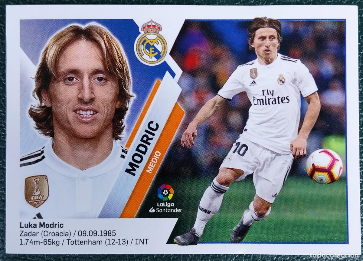 Cromos de f&uacute;tbol: 10 MODRIC REAL MADRID CROMOS ALBUM EDICIONES ESTE 2019 2020 19 20