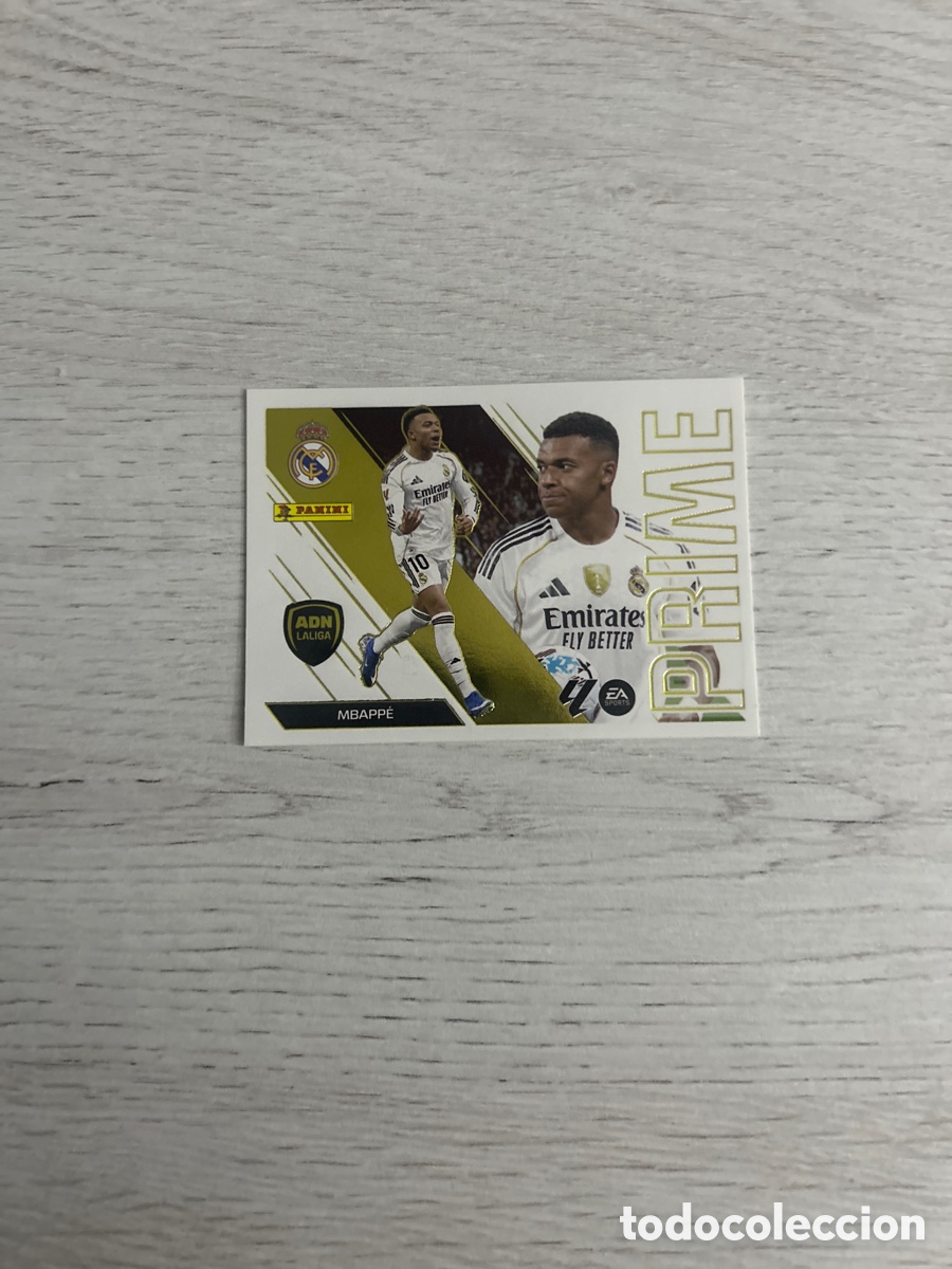 Cromos de f&uacute;tbol: Mbapp&eacute; 8 Real Madrid Prime ADN LaLiga Liga Este 2026/27 26-27 Panini