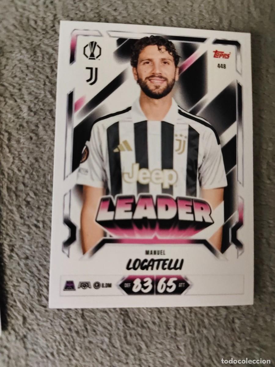 Fu&szlig;ball-Sticker: 448 MATCH ATTAX 26/27 MANUEL LOCATELLI JUVENTUS LEADER 2026 2027 TOPPS UCC AAU