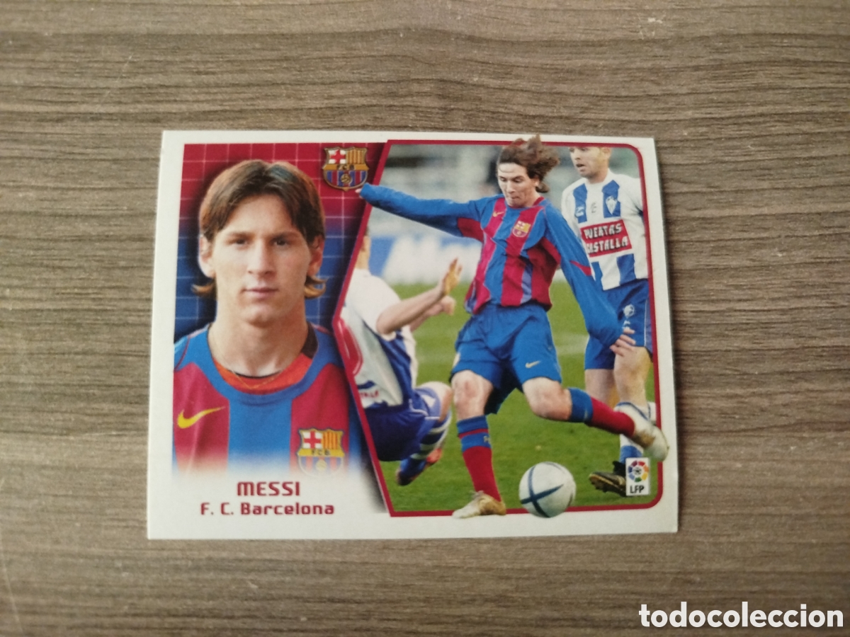Cromos de f&uacute;tbol: Liga Este 2005/06.F.C.BARCELONA.MESSI.