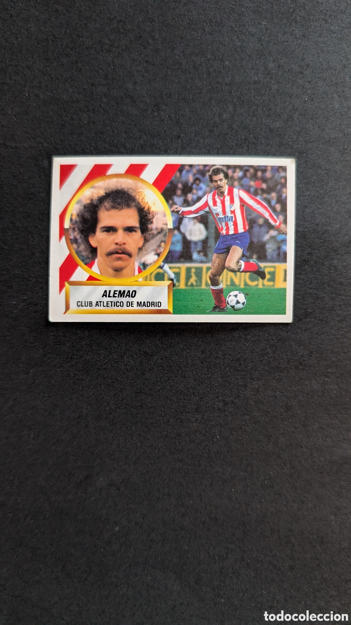 Cromos de f&uacute;tbol: L1 ALEMAO ATLETICO MADRID BAJA LIGA ESTE 1988/89 88 89 NUNCA PEGADO SIN PEGAR