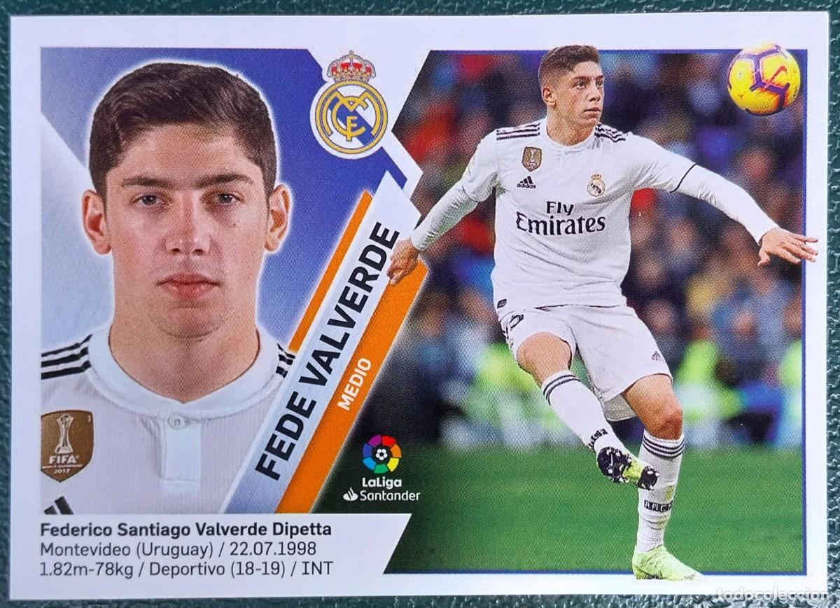 Cromos de f&uacute;tbol: 13B / 13 B FEDE VALVERDE REAL MADRID CROMOS ALBUM EDICIONES ESTE 2019 2020 19 20
